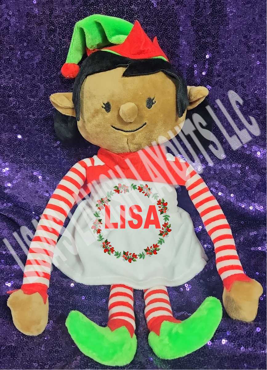 Elf Stuffed Toy Lisa s Lavish Layouts LLC