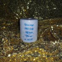Personalized Candles
